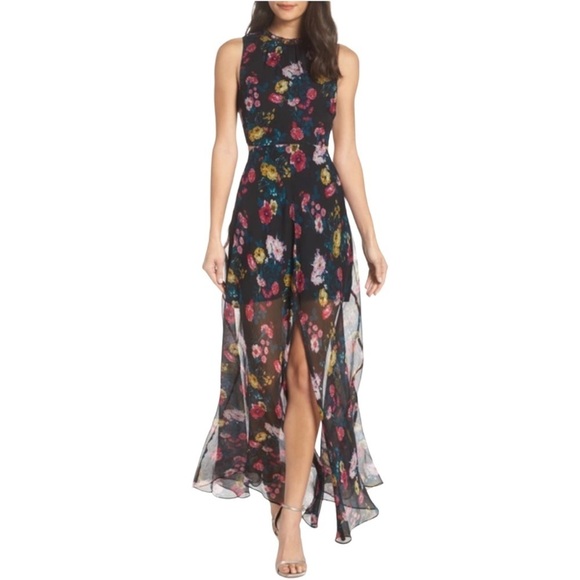 ALI & JAY Dresses & Skirts - Ali & Jay Got Wings Floral Chiffon Multi Garden Floral Dress M